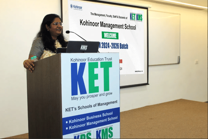 Kohinoor Management School Mumbai PGDM 2024- 2026 batch photo 1